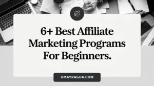 6+ Best Affiliate Marketing Programs for Beginners (High Commissions & Easy Approval)