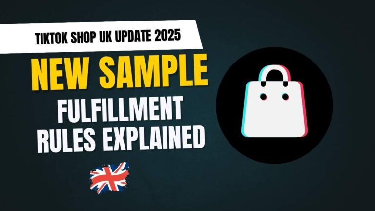 Tiktok shop uk new sample rules