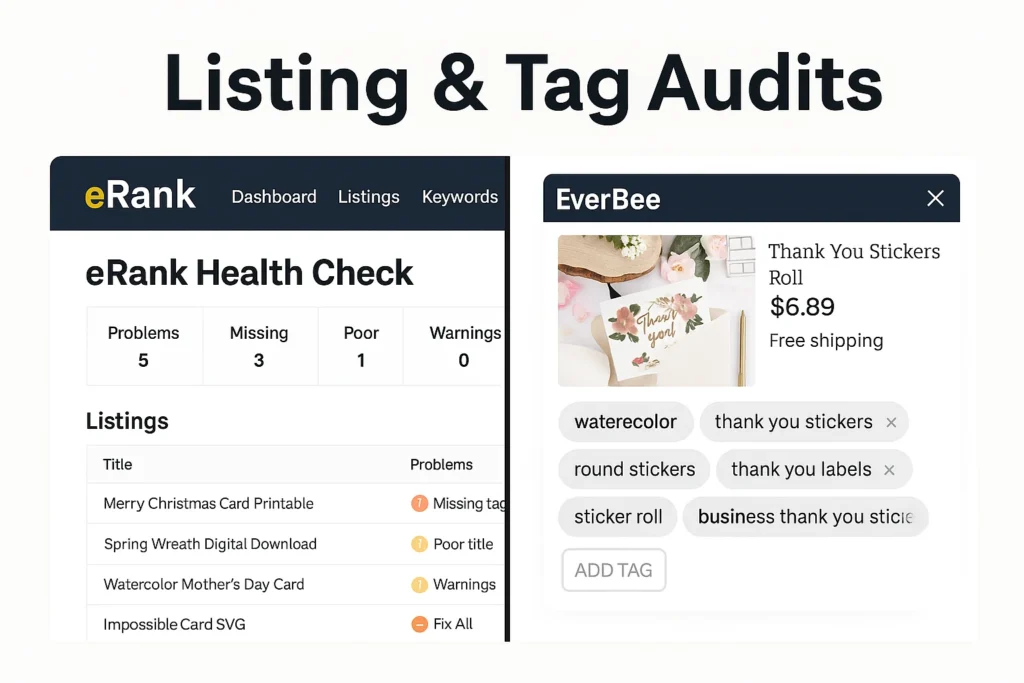 Listing and Tag Audits umayragha.com
